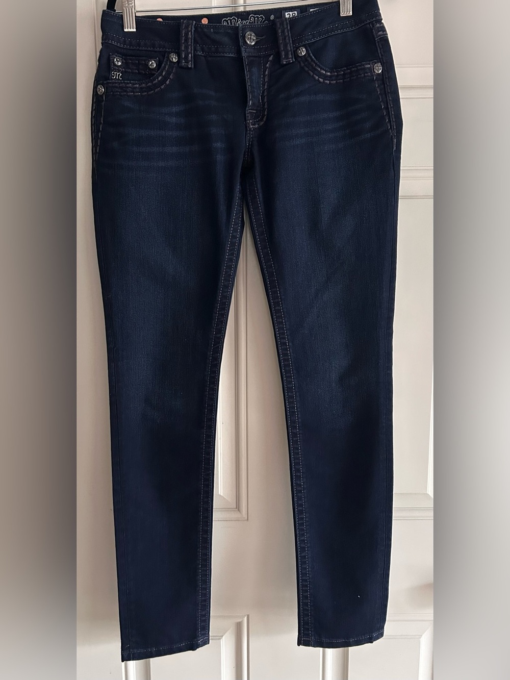 Miss Me Dark Indigo Skinny Jeans